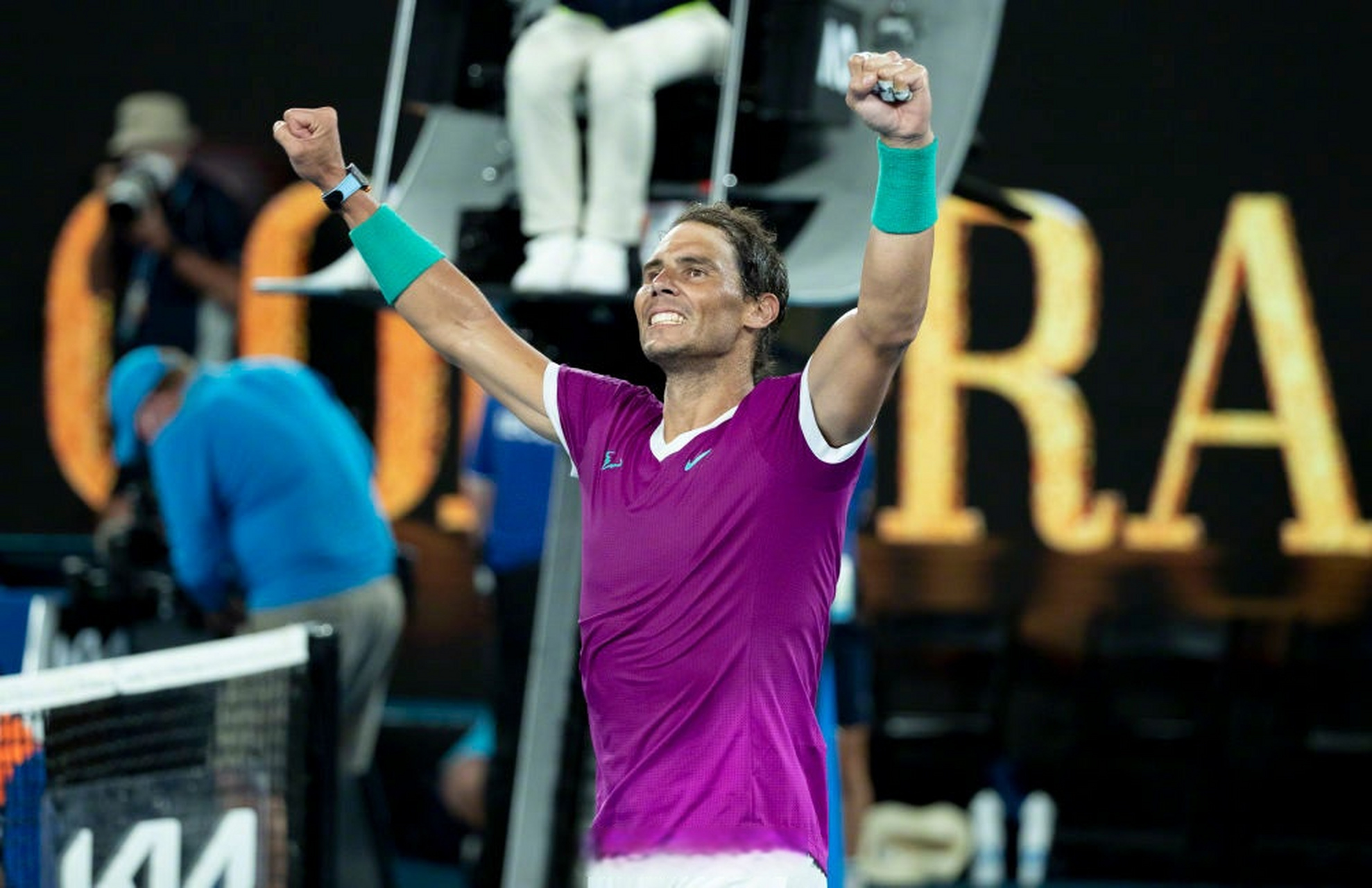 澳网力克年终总决赛，纳达尔高光表现